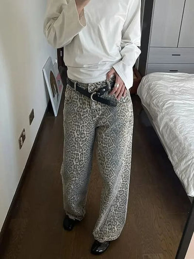Luna Leopard Jeans